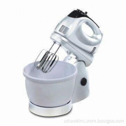 5-speed Hand Food Mixer with Turbo Function, 50Hz Frequency, and 300 or 250W Power